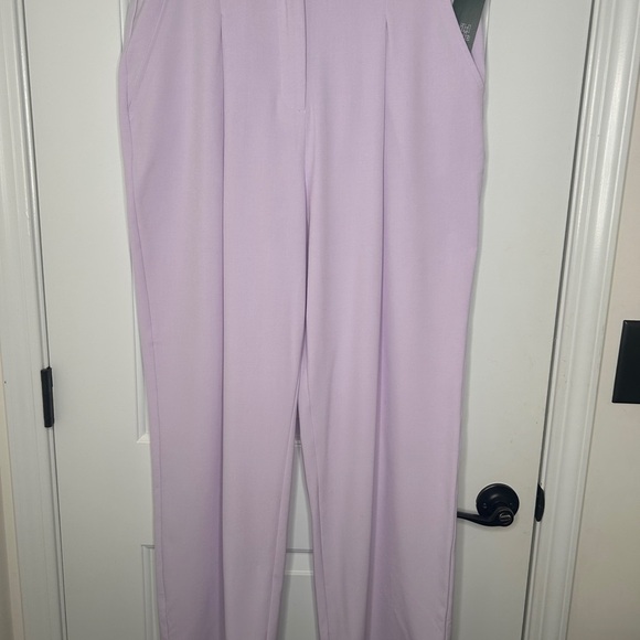 NWT Women’s Light Violet High-Rise Wide Leg Trousers-Wild Fable, Sz.14 - Picture 14 of 16